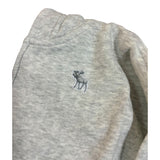 Abercrombie Kids Felpa tinta unita con Zip E Cappuccio Grigio per Bambino 93AF02X GRIGIO ABERCROMBIE KIDS 