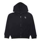 Abercrombie Kids Felpa tinta unita con Zip E Cappuccio Nero per Bambino 93AF02X NERO ABERCROMBIE KIDS 