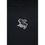 Abercrombie Kids Felpa tinta unita con Cappuccio E Logo Nero per Bambino 93AF04 NERO ABERCROMBIE KIDS 