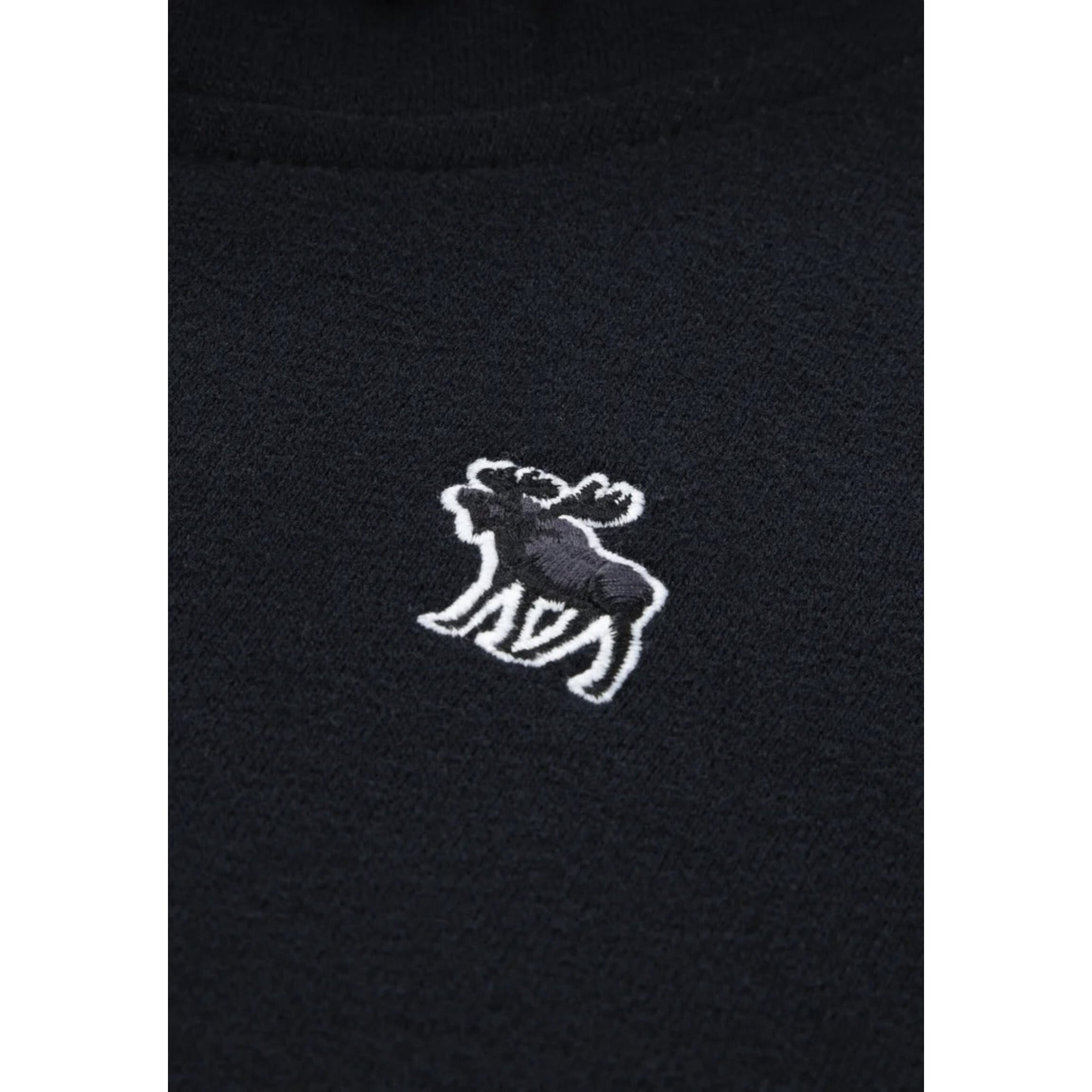 Abercrombie Kids Felpa tinta unita con Cappuccio E Logo Nero per Bambino 93AF04 NERO ABERCROMBIE KIDS 
