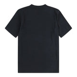 Abercrombie Kids T-Shirt Girocollo tinta unita con Logo Nero per Bambino 93AF15 NERO ABERCROMBIE KIDS 