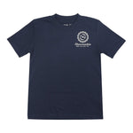 Abercrombie Kids T-Shirt tinta unita con Stampa Blu per Bambino 93AJ93 BLU ABERCROMBIE KIDS 
