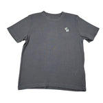 Abercrombie Kids T-Shirt tinta unita con Stampa Grigio per Bambino WIIWIW GRIGIO  