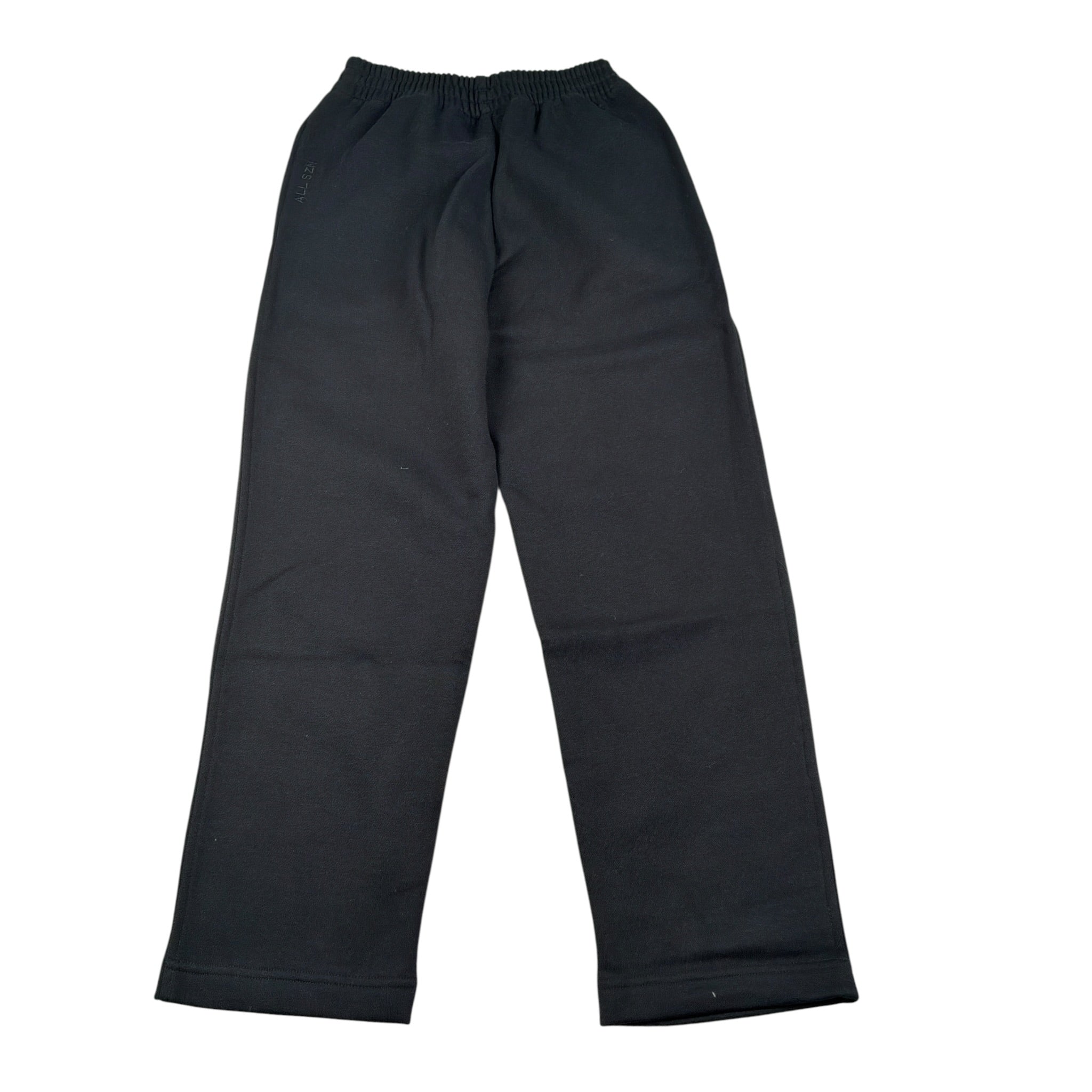 Adidas Pantalone Tuta Tint Unita con Logo Nero per Bambino IL4937 NERO Adidas 