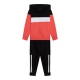 Adidas Completo 2Pz Felpa-Pantalone con Zip Nero per Neonato IW3491 NERO Adidas 