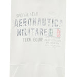 Aeronautica Militare Felpa tinta unita con Cappuccio E Stampa Bianco per Bambino 242FE0001AJRF758J BIANCO AERONAUTICA MILITARE 