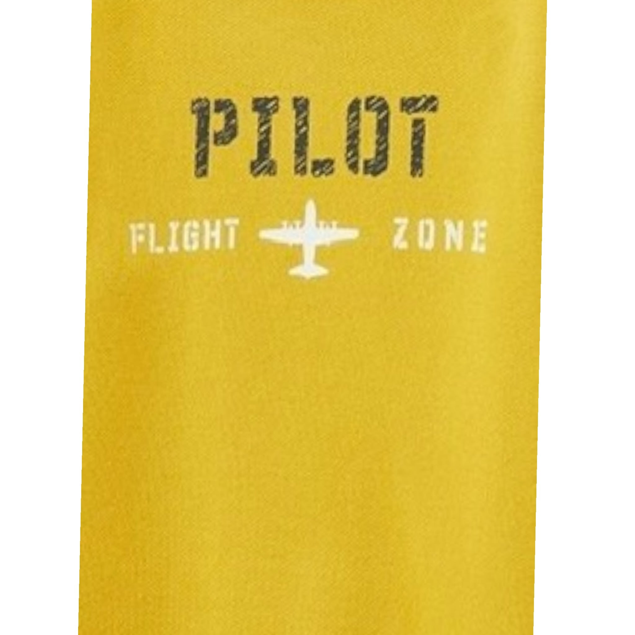 Aeronautica Militare Felpa tinta unita con Stampa Giallo per Neonato 242FE0002AJRF758N GIALLO AERONAUTICA MILITARE 
