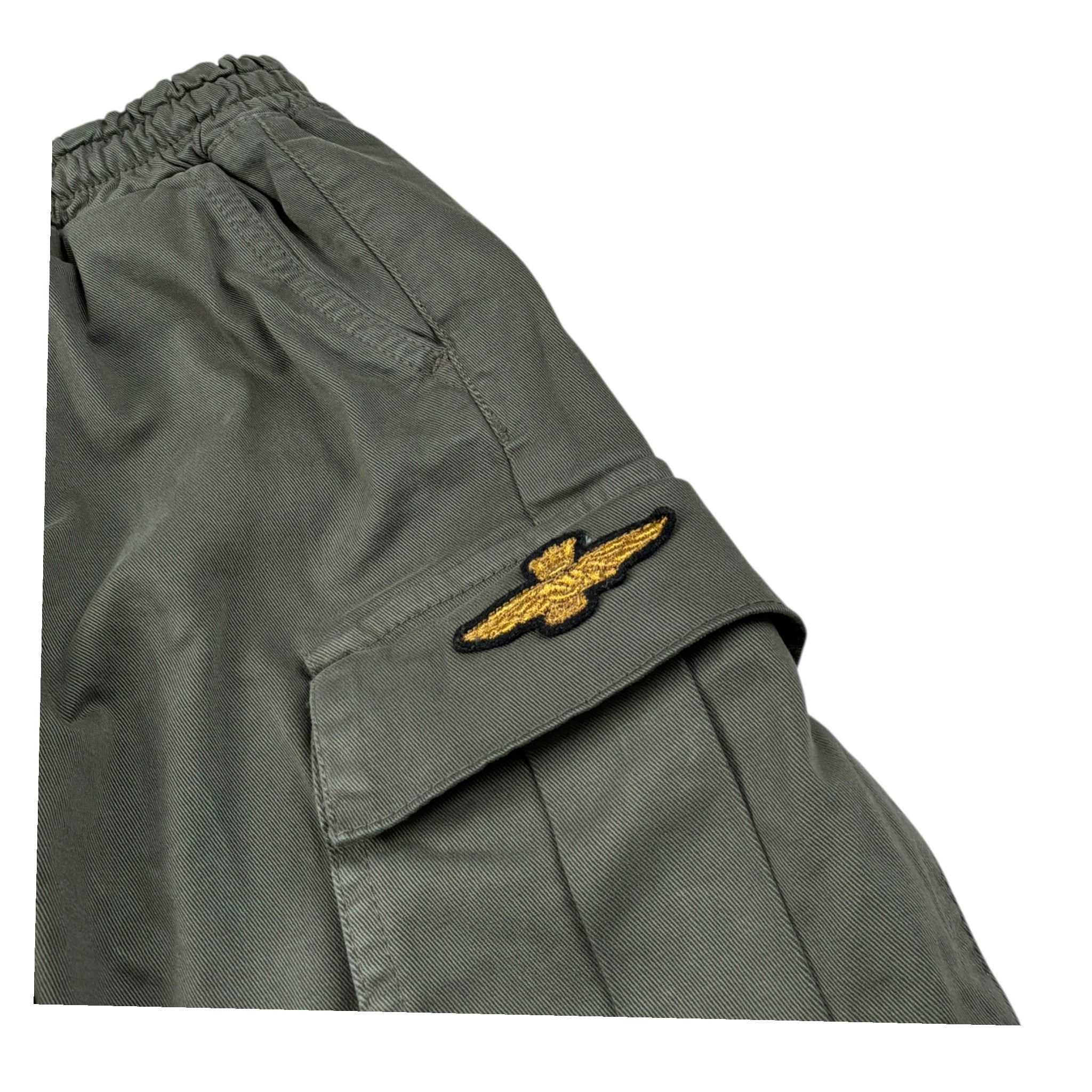 Aeronautica Militare Pantalone tinta unita con Tasconi Verde per Bambino 242PA0001AIRCT3447 VERDE AERONAUTICA MILITARE 