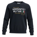 Aeronautica Militare Felpa tinta unita con Stampa Nero per Neonato 242TF0001AJRF758N NERO AERONAUTICA MILITARE 