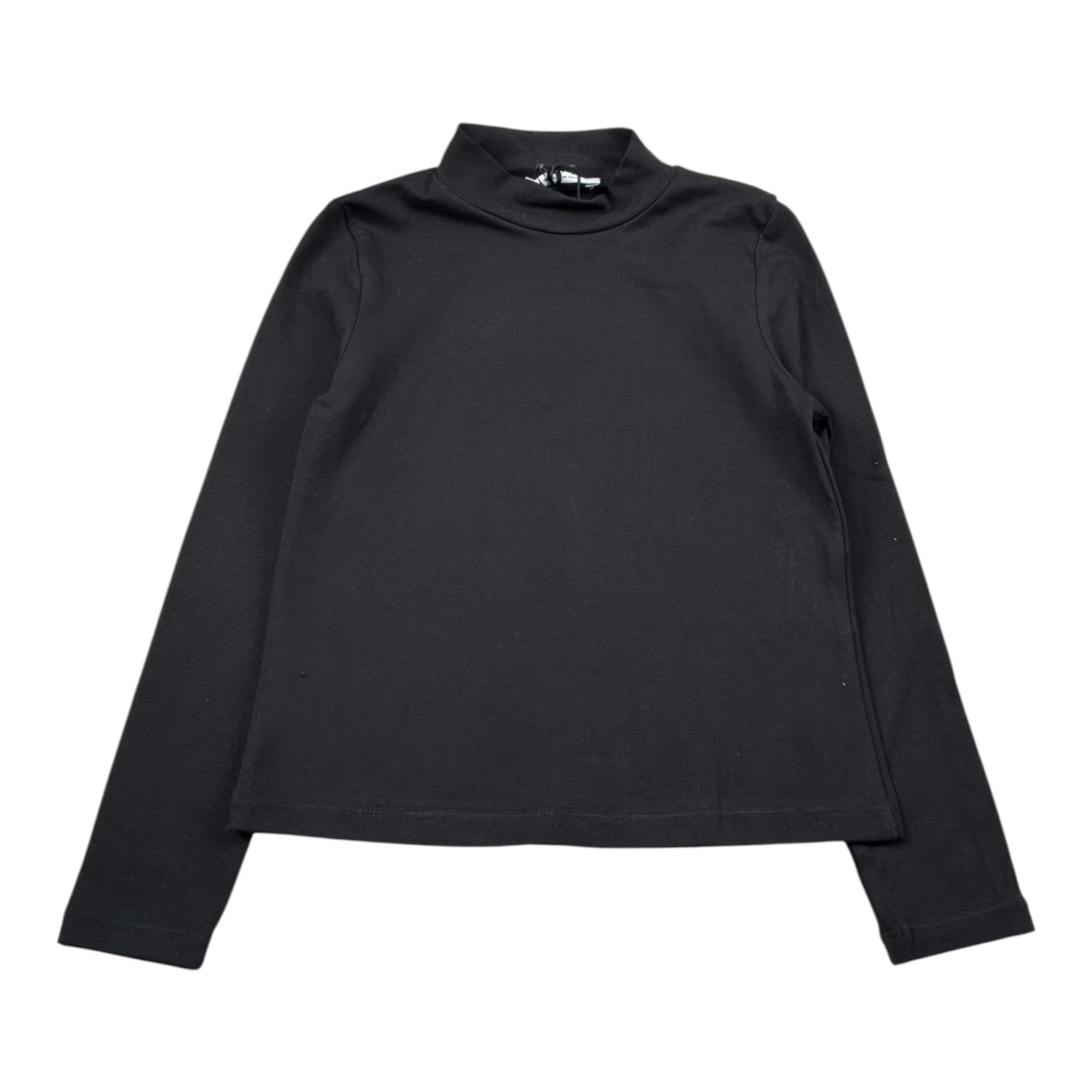 Akyta Shirt Mezzo Collo tinta unita Nero per Bambino 441044 NERO AKYTA 