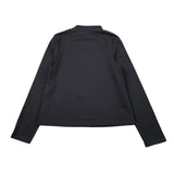 Akyta Shirt Mezzo Collo tinta unita Nero per Bambino 441044 NERO AKYTA 