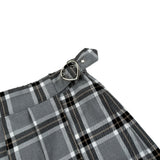 Alice Pi Short tinta unita con Fantasia A Quadri Grigio per Bambina 2406 GRIGIO ALICE PI 