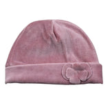 Alice Pi Cappello tinta unita In Camoscio Rosa per Neonata CAL11Q ROSA ALICE PI 