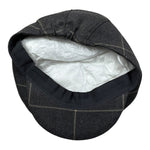 Ambaraba' Cappello Modello Coppola tinta unita con Fantasia Grigio per Neonato AC34067 GRIGIO AMBARABA' 