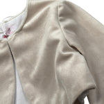 Ambaraba' Coprispalle tinta unita Beige per Neonata FF40045 BEIGE AMBARABA' 