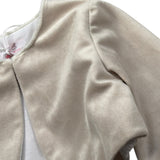 Ambaraba' Coprispalle tinta unita Beige per Neonata FF40045 BEIGE AMBARABA' 