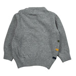 Ambaraba' Maglia tinta unita con Fantasia A Righe Grigio per Neonato FM40257 GRIGIO AMBARABA' 