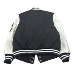 American College Giubbino College tinta unita con Maniche In Contrasto Nero per Bambino AC7J NERO AMERICAN COLLEGE 