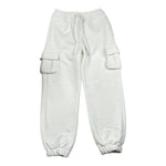 Amiuni Pantalone Modello Tuta tinta unita Bianco per Bambina AG802025 BIANCO AMIUNI 