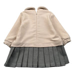 Angel'S Face Abito Manica Lunga Bicolore Beige per Bambina FL6654 BEIGE ANGEL'S FACE 
