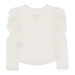 Angel'S Face Shirt Girocollo tinta unita con Fiocco Bianco per Bambina SNOWDROP BIANCO ANGEL'S FACE 