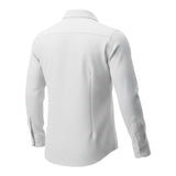 Antony Morato Camicia tinta unita Manica Lunga Bianco per Bambino MKSL00088 BIANCO ANTONY MORATO 