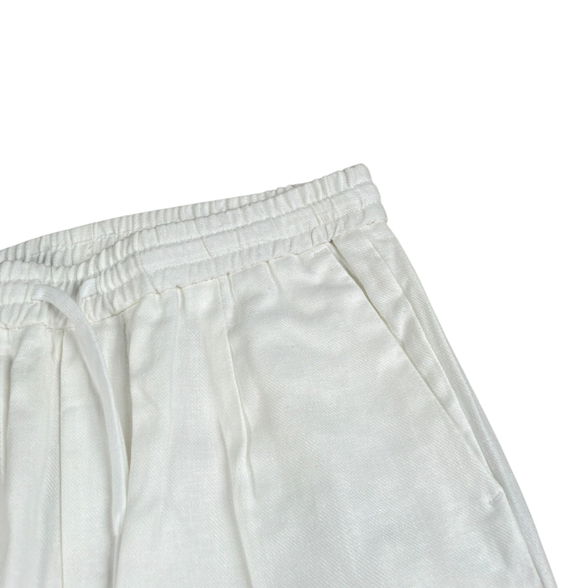 Antony Morato Pantalone tinta unita con Elastico In Vita Bianco per Bambino MKTR00224 BIANCO ANTONY MORATO 