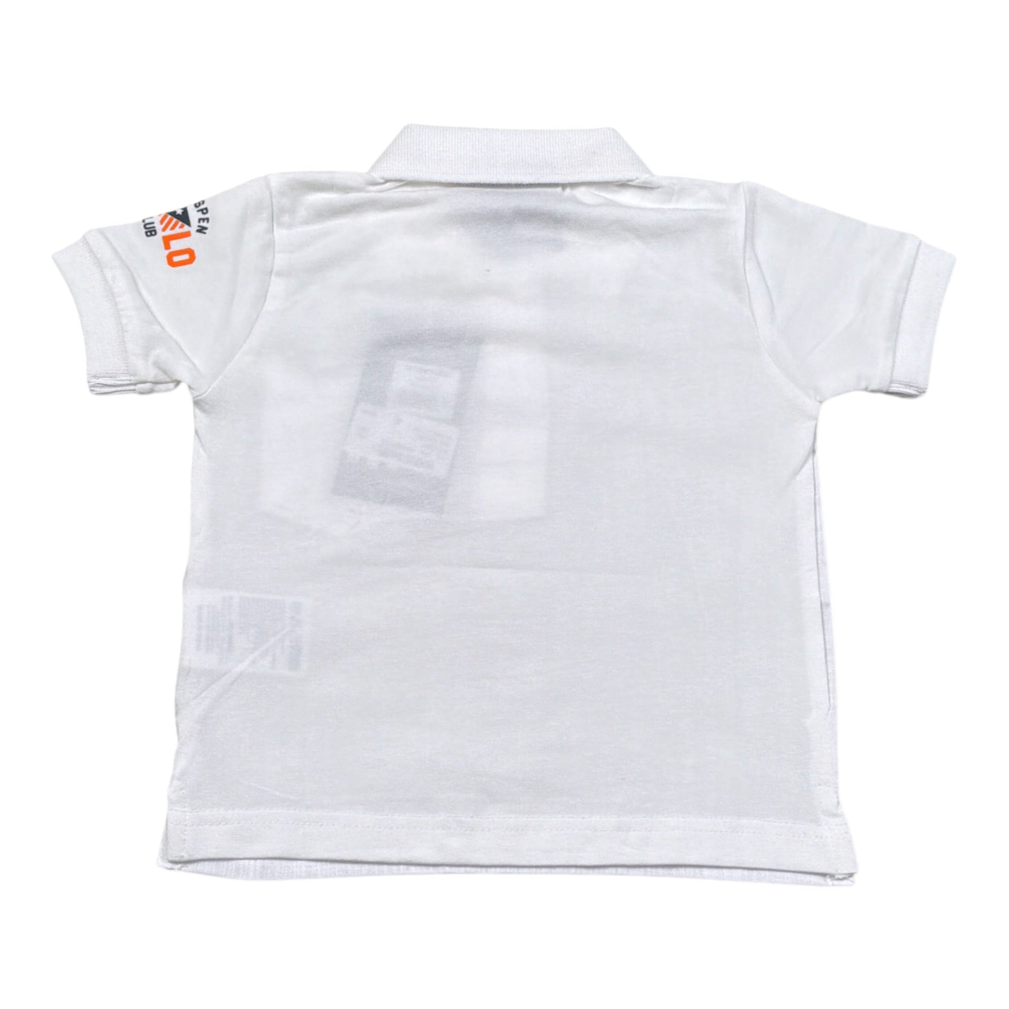 Aspen Polo tinta unita Mezza Manica Bianco per Neonato 1076MP00023 BIANCO ASPEN 
