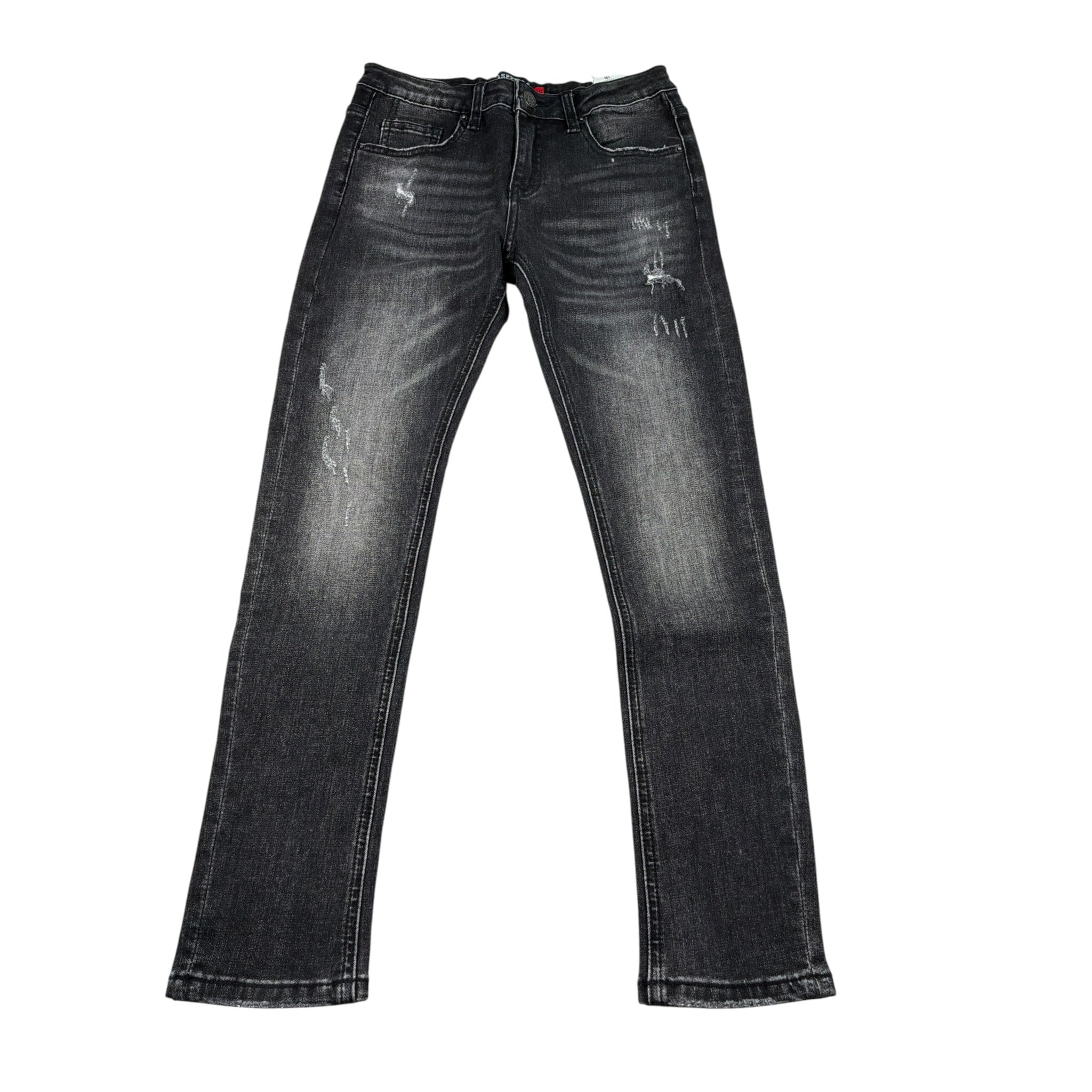 Aspen Polo Club Jeans tinta unita Girovita Regolabile Nero per Bambino 1031D0704 NERO ASPEN POLO CLUB 