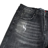 Aspen Polo Club Jeans tinta unita Girovita Regolabile Nero per Bambino 1031D0704 NERO ASPEN POLO CLUB 