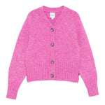 Aspesi Cardigan tinta unita Rosa per Bambina A25AGF0006EM444 ROSA ASPESI 