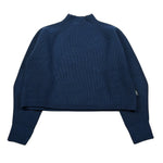 Aspesi Maglia Mezzo Collo tinta unita Blu per Bambina A25AMA0003EM908 BLU ASPESI 