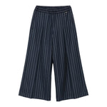 Aspesi Pantalone Palazzo tinta unita con Elastico In Vita Blu per Bambina A25APL0020W1009 BLU ASPESI 