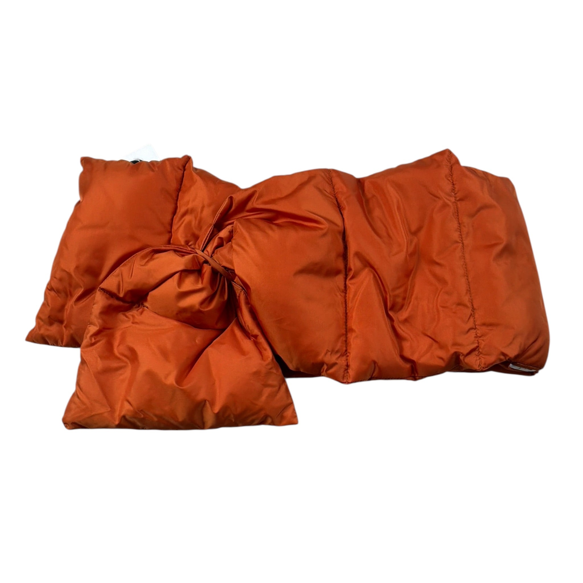 Aspesi Sciarpa tinta unita con Logo Arancione per Bambina F22002SPN0078 ARANCIONE ASPESI 