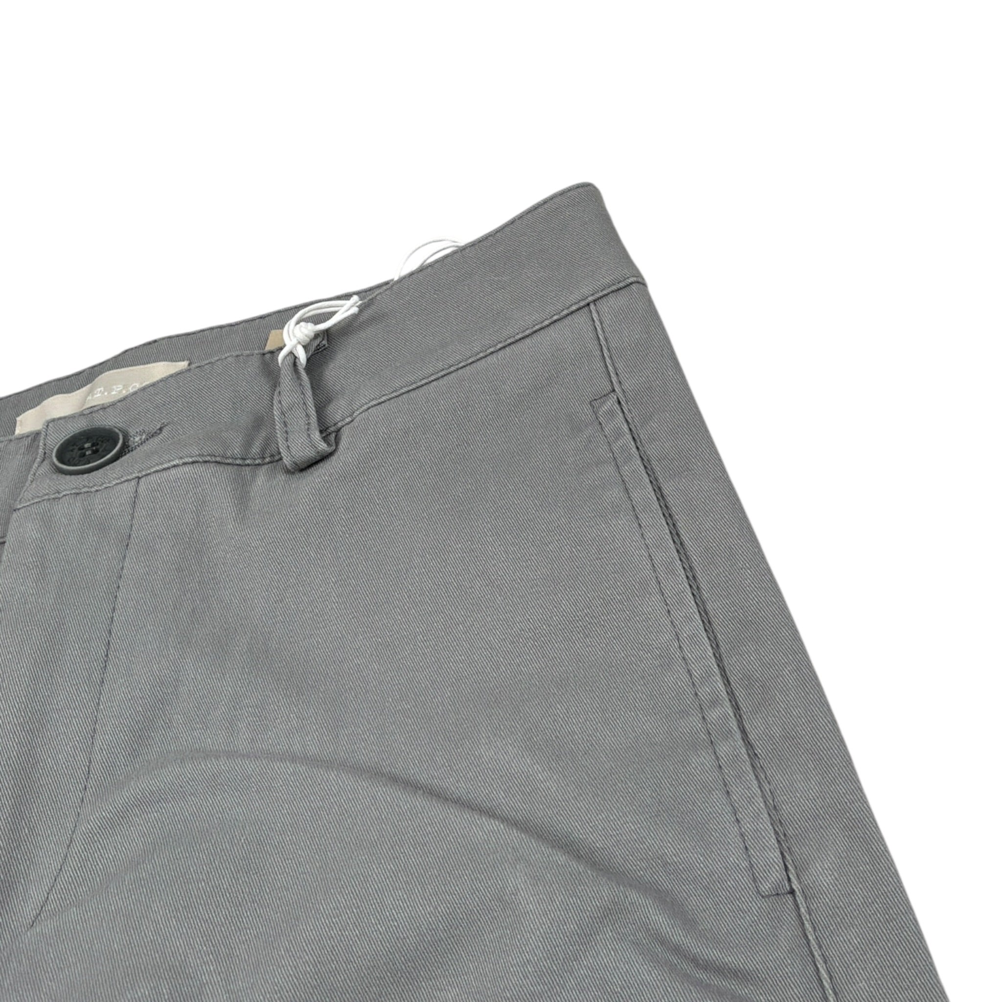 At.P.Co. Pantalone tinta unita con Tasche Americane Grigio per Bambino AT0154 GRIGIO AT.P.CO. 