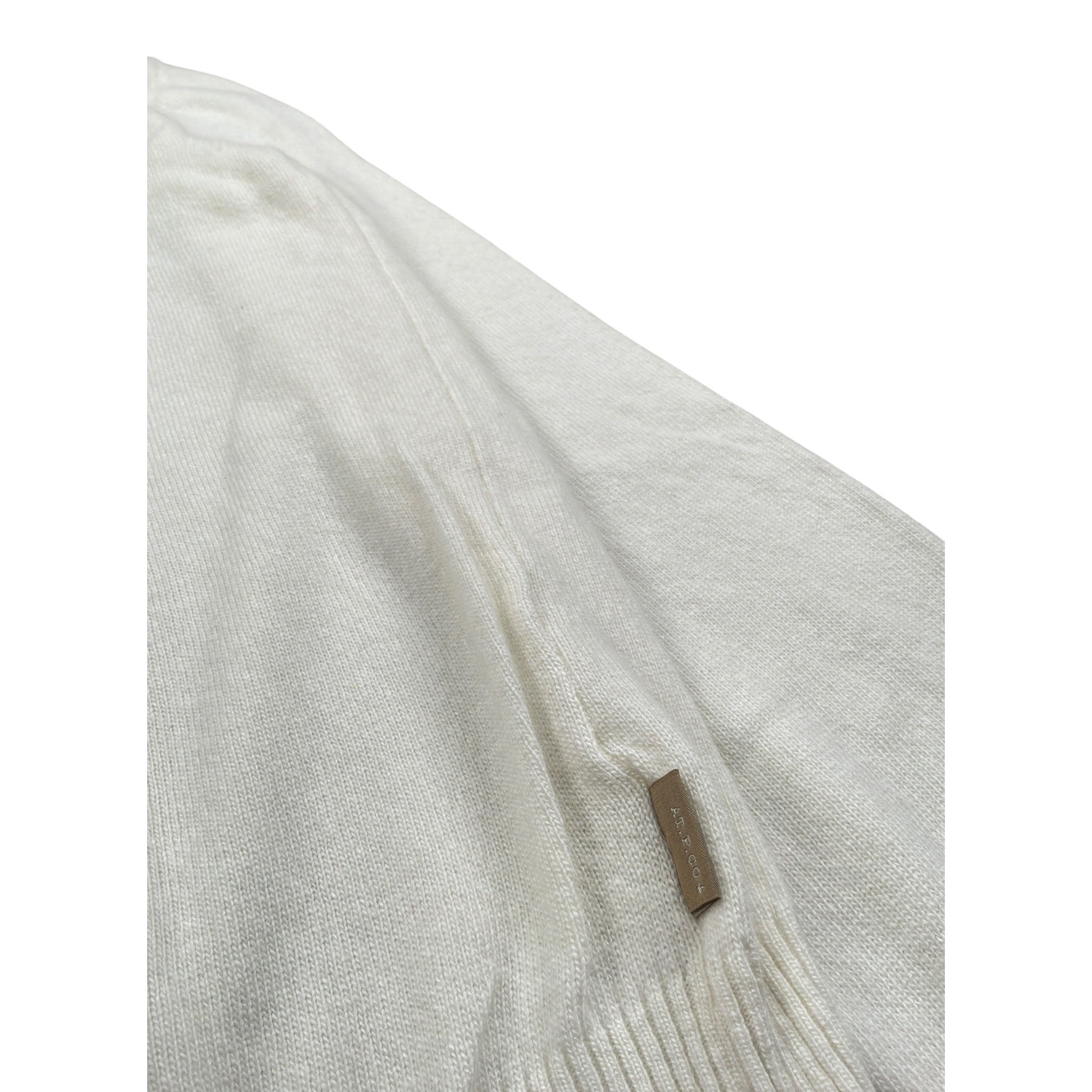 At.P.Co. Maglia tinta unita Girocollo Bianco per Bambino AT0167 BIANCO AT.P.CO. 