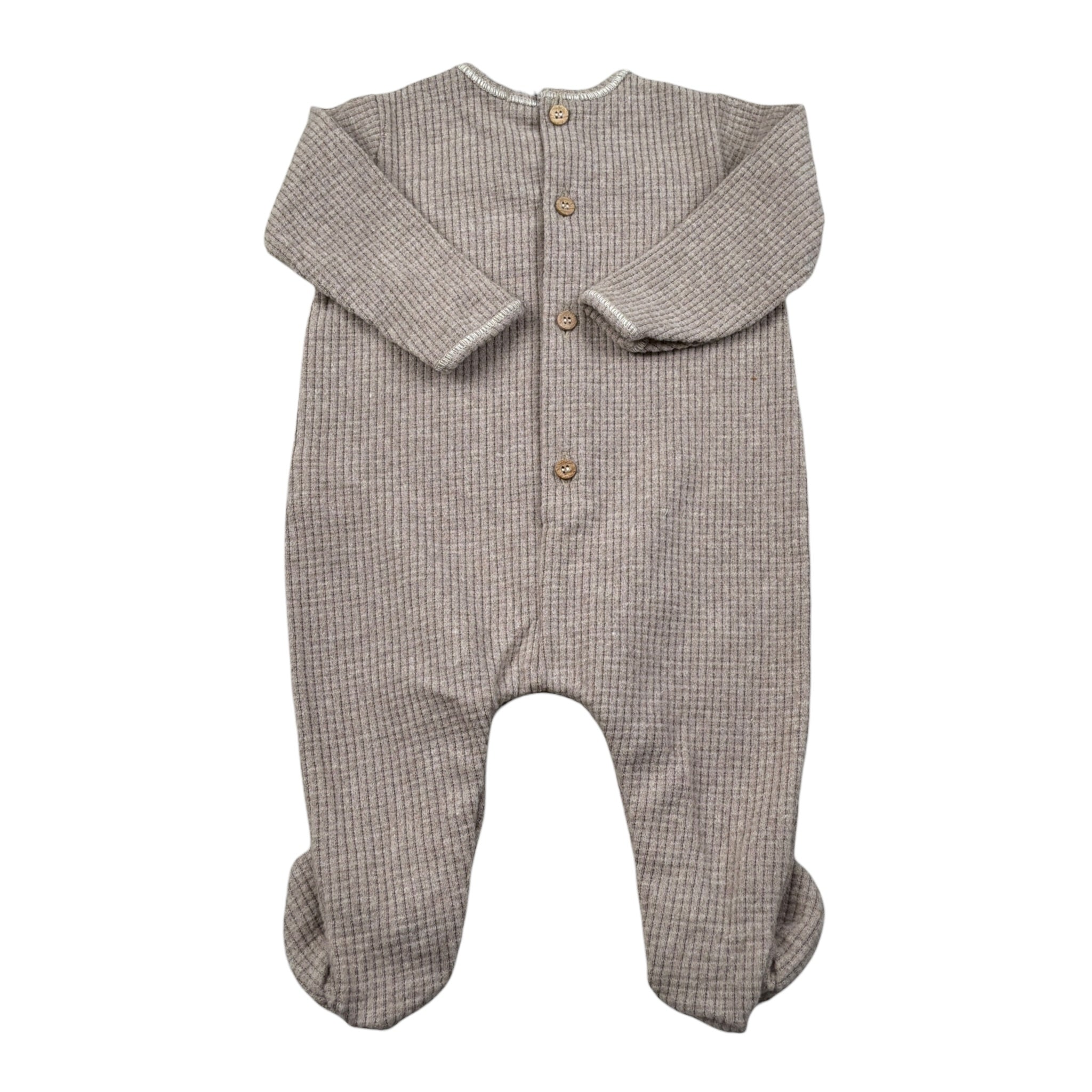 Aventiquattrore Tutina Manica Lunga tinta unita Rosa per Neonata A2401658 ROSA AVENTIQUATTRORE 