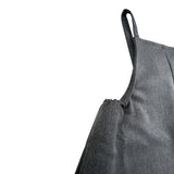 Aventiquattrore Salopette tinta unita Corta Grigio per Bambina A2401681J GRIGIO AVENTIQUATTRORE 