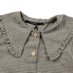 Aventiquattrore Camicia Manica Lunga Fantasia Quadretti Beige per Bambina A2401716 BEIGE AVENTIQUATTRORE 