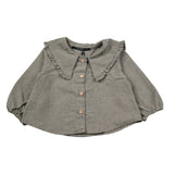Aventiquattrore Camicia Manica Lunga Fantasia Quadretti Beige per Bambina A2401716 BEIGE AVENTIQUATTRORE 
