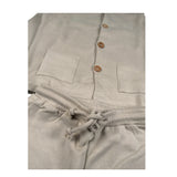 Aventiquattrore Completo 3 Pezzi Felpa-Pantalone tinta unita-Shirt Beige per Bambino A2401756 BEIGE AVENTIQUATTRORE 