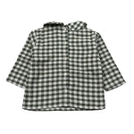 Babe & Tess Camicia Manica Lunga Fantasia Quadri Verde per Neonato 03/548055 VERDE BABE & TESS 