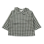 Babe & Tess Camicia Manica Lunga Fantasia Quadri Verde per Neonato 03/548055 VERDE BABE & TESS 