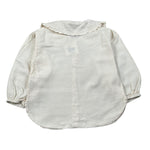 Babe & Tess Camicia Manica Lunga tinta unita Panna per Bambina 03/548062 PANNA BABE & TESS 