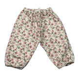 Babe & Tess Pantalone Fantasia Florealecon Elastico In Vita Panna per Neonata 04/548100 PANNA BABE & TESS 