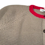 Babe & Tess Cardigan tinta unita Beige/Fuxia per Bambino 59/5480833 BEIGE/FUXIA BABE & TESS 