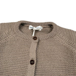 Babe & Tess Cardigan tinta unita Beige per Neonato 59/548083N BEIGE BABE & TESS 