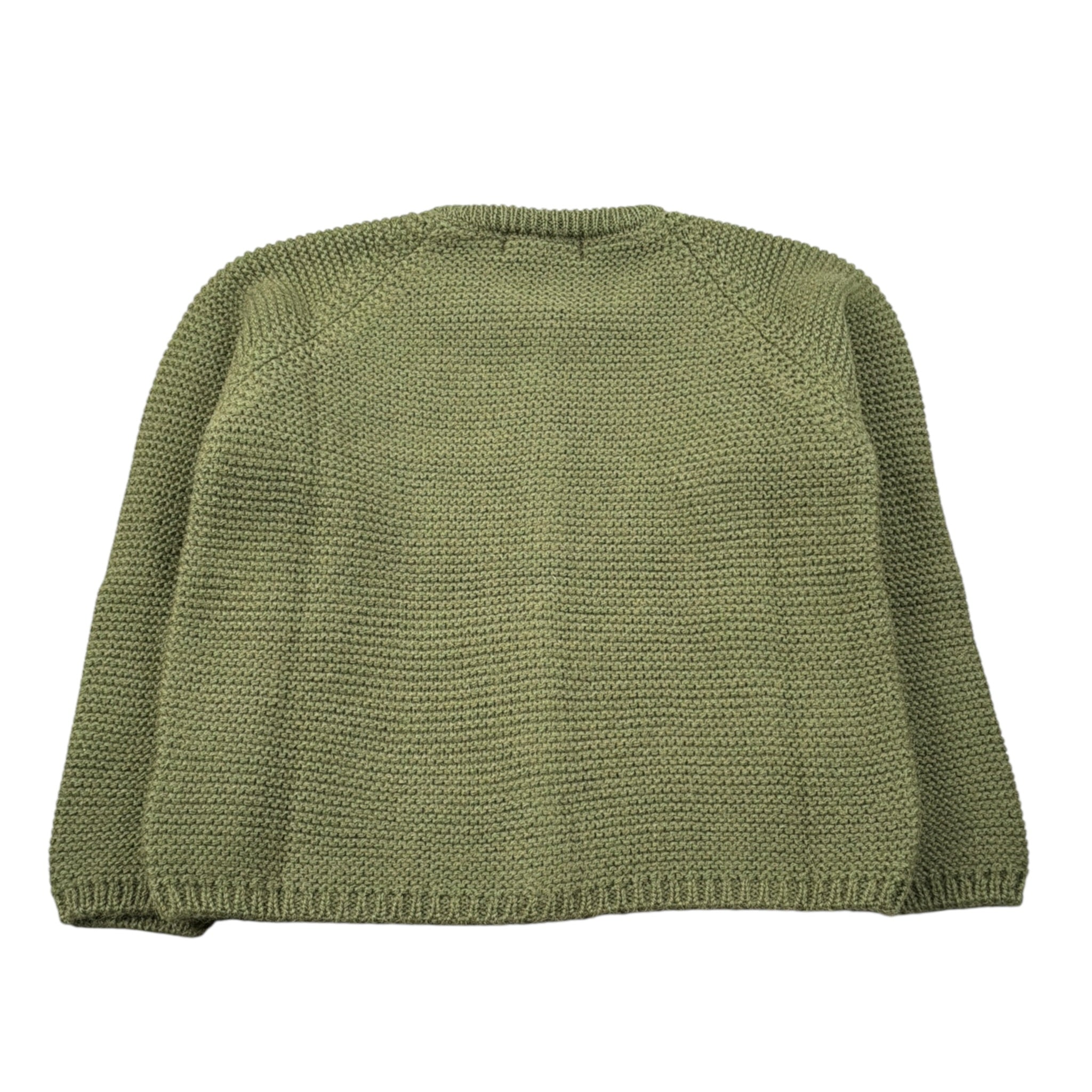 Babe & Tess Cardigan tinta unita Verde per Neonato 59/548083N VERDE BABE & TESS 