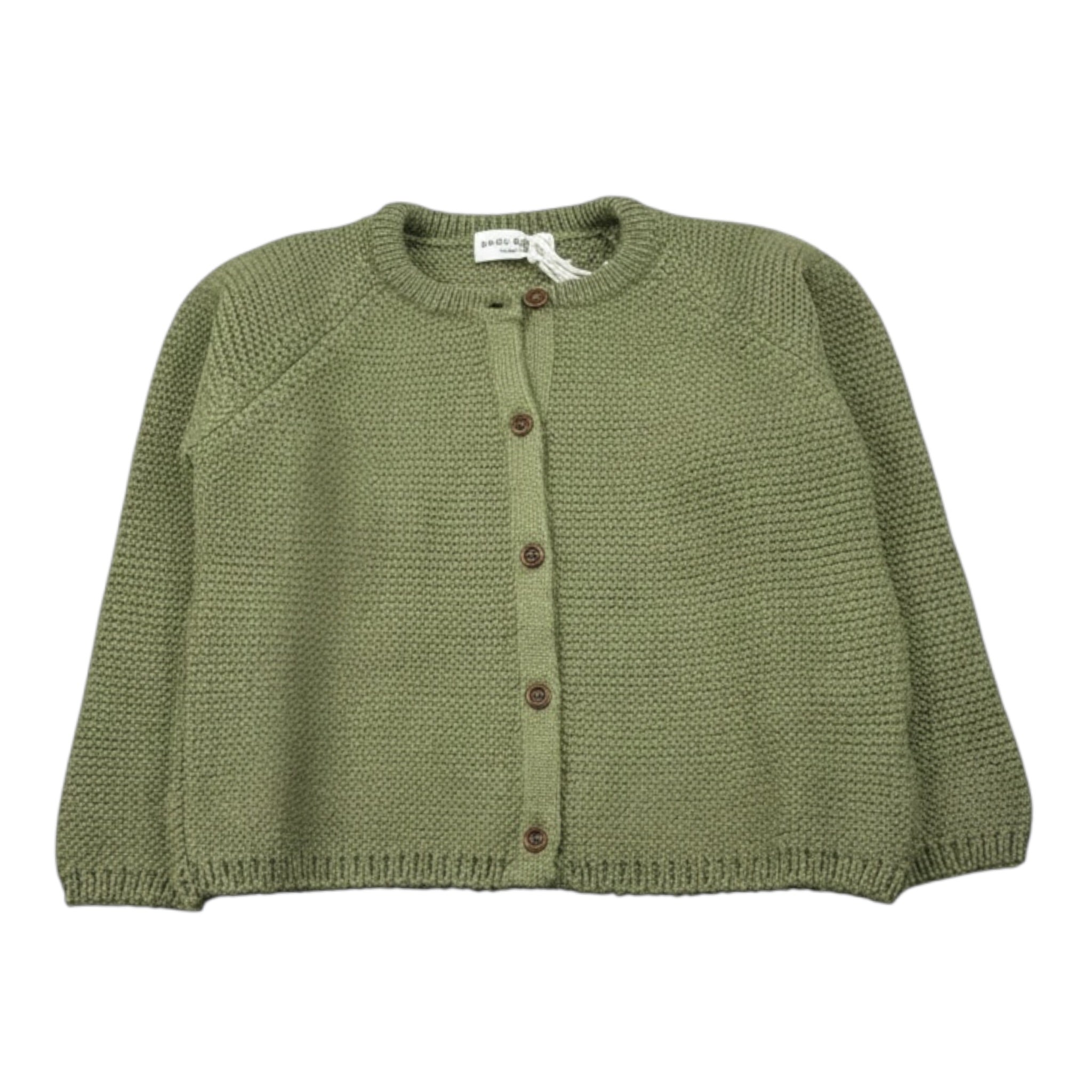 Babe & Tess Cardigan tinta unita Verde per Bambino 59/548083 VERDE BABE & TESS 
