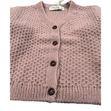 Babe & Tess Cardigan tinta unita Rosa per Neonata 59/548084 ROSA BABE & TESS 